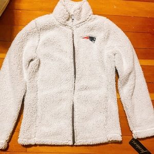 Juniors patriot fleece jacket